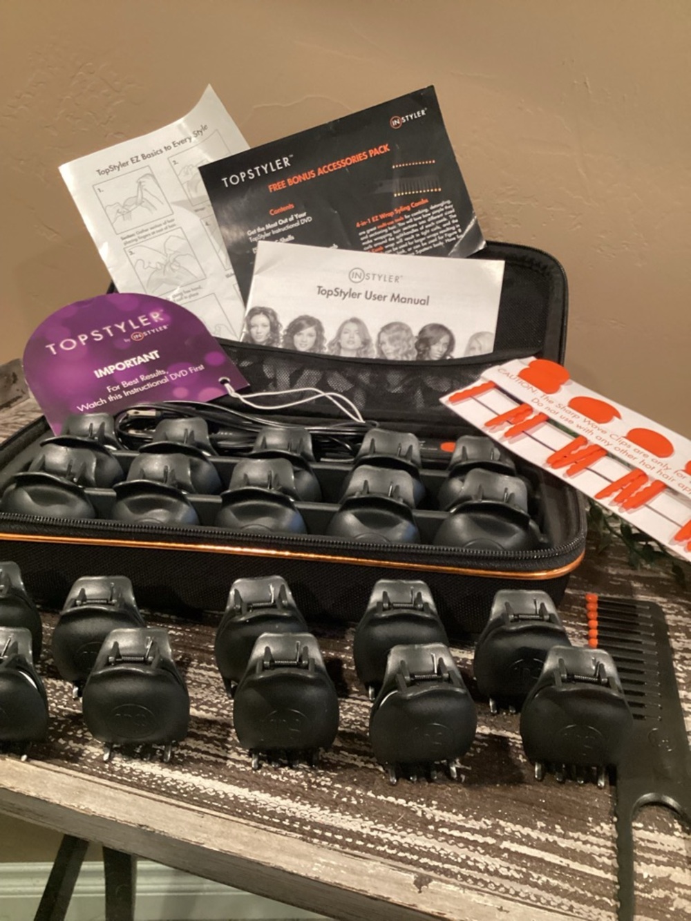 Heated Ceramic Styling Shells - Purple - Picture 7 of 16